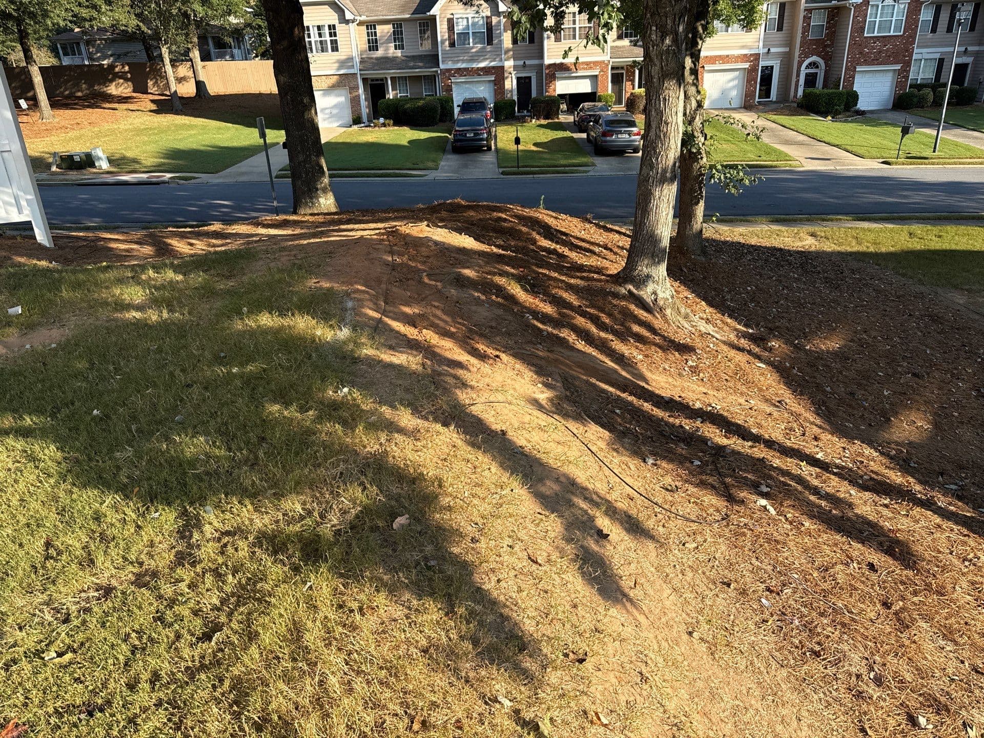 Gallery photos for Effective Erosion Control with Stunning Dry Creek Bed: Image #1